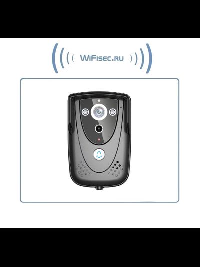 WiFi/LAN/СИМ вызывная панель видеодомофона, интерком связь с активным подавлением шума, открытие замка через мобильное приложение, HD. до - 10 град.С.