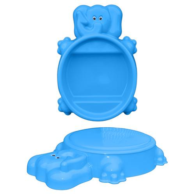 Песочница с крышкой «Слоненок», «Медвежонок» (пластик)