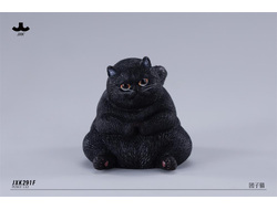 Очень толстый котик (черный) - Коллекционная фигурка 1/6 Pudgy Cat (JXK291F) - JXK