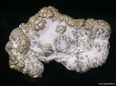 Пирит, конкреция. Россия. 58*40*10мм