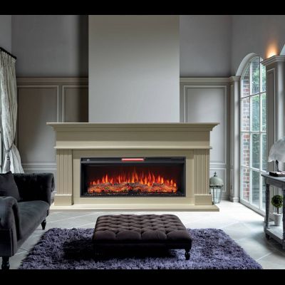 Линейный электрокамин Бруно SL с очагом Joker 45