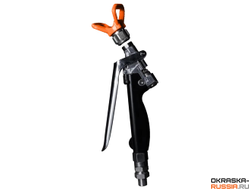 Краскораспылитель для густых материалов черный ASPRO (450 Бар)