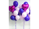 фиолетовые и розовые воздушные шары краснодар
