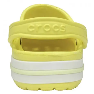 CROCS BAYABAND CLOG ЖЕЛТЫЕ С БЕЛЫМ