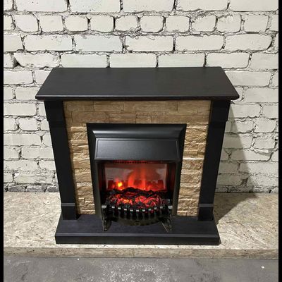 Электрокамин Моника BL M4 с очагом Fobos