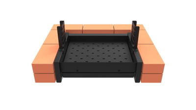 Гриль-вставка Inbrick 505 AIR в кирпичный проём