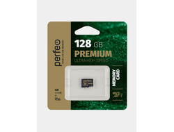 Карта памяти Perfeo microSDXC 128GB High-Capacity (Class 10) UHS-3 w/o Adapter