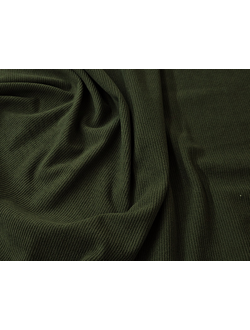 Вельвет-велюр ТЕСЛА стрейч Цвет 100 Хаки