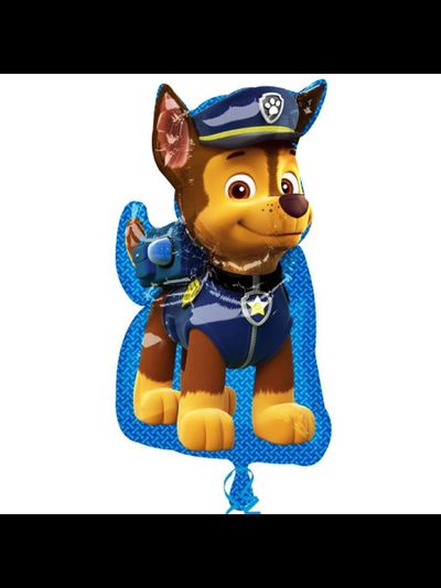 Шар фольгированный с гелием "Щенячий патруль Чейз" 60см