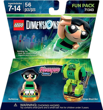 Lego 71343 Powerpuff Girls Fun Pack Dimensions
