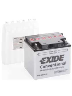АККУМУЛЯТОР EXIDE Conventional E60-N24AL-B R+ 28AH 280А (EN)