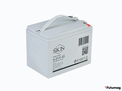 Тяговый аккумулятор SKN 6-EVF-55 (12V58.5A/H C5)