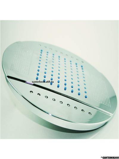 Тропическая лейка для душевой кабины с подсветкой 25 см