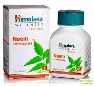&quot;НИМ&quot;- Средство для очищения крови от компании &quot;Хималая&quot;(Neem, Himalaya) 60 таб.