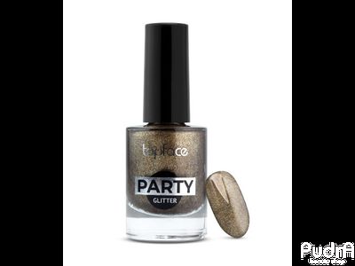 Topface Лак для ногтей сияющий Party Glitter Nail PT106, тон 115 бронзовый