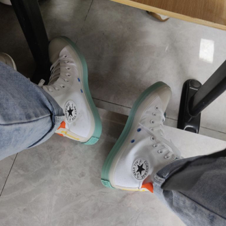 Converse transparent sole cheap