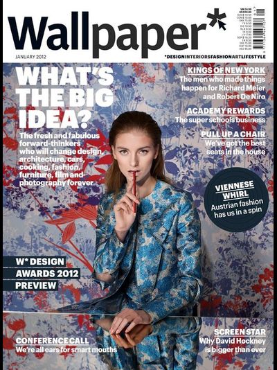 Wallpaper Magazine January 2012 Иностранные журналы об интерьере, Журналы о дизайне, Intpressshop