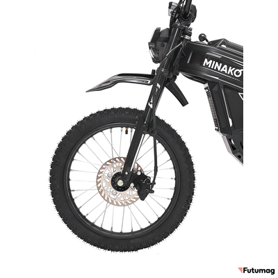 Электропитбайк Minako Pit R черный
