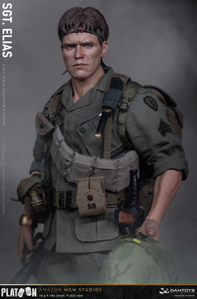 ПРЕДЗАКАЗ - Сержант Элиас Гродин ("Взвод", Platoon) - Коллекционная ФИГУРКА 1/6 scale Platoon Sergeant Elias (DMS047) - DAMTOYS ?ЦЕНА: 31700 РУБ.?