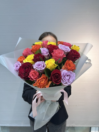 Букет из кенийских роз 25
