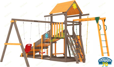 Всесезонная площадка IgraGrad С Gride с рукоходом SF1