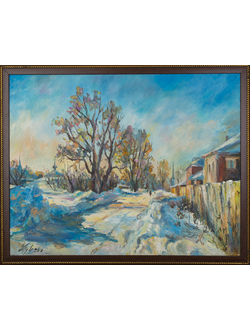 Пейзаж Дорога к храму Круглова Ирина