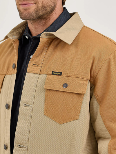 Куртка Wrangler® Mixed Canvas Chore Jacket