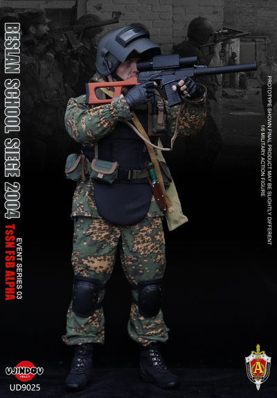 Спецназ ФСБ "Альфа" 2004 г - Коллекционная ФИГУРКА 1/6 scale TsSN FSB 2004 (UD9025) - UJINDOU