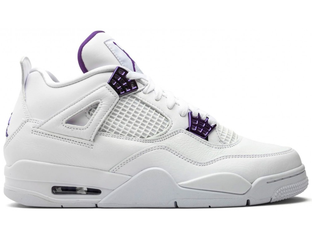 Metallic purple jordans hot sale