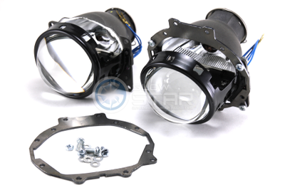 Комплект Hella R New с рамками для замены штатных ксеноновых / галогенных линз автомобиля Suzuki Grand Vitara (2005 - 2015)