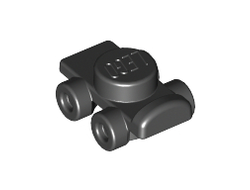 Minifigure Footgear Roller Skate, Black (11253 / 6020265 / 6088585)