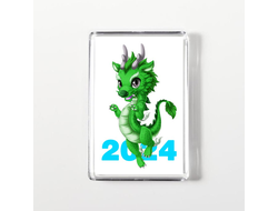 Магнит акриловый год Дракона №6