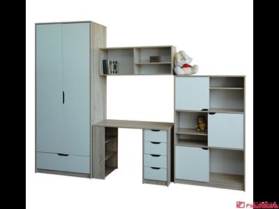 МОЛОДЕЖНЫЙ-1М Стол письменный 4-ящика правый