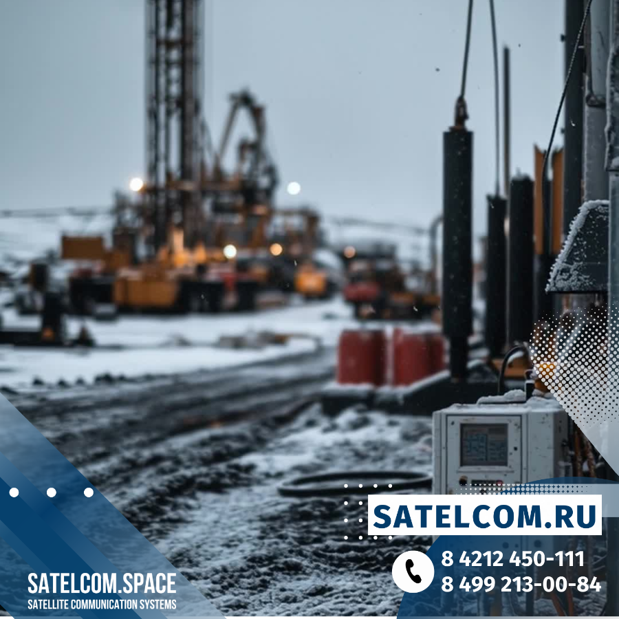 Инфраструктура связи на месторождении