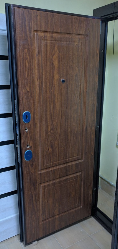 ДИПЛОМАТ 90 мм.  СТАЛЬ 2 мм. МИНЕРАЛЬНАЯ ПЛИТА. АНТИК МЕДНЫЙ/ МОРЕНАЯ БЕРЕЗА