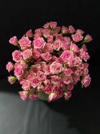 Кустовая роза 40 см. 35 шт