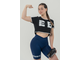 Шорты HIGH WAISTED LEGGINGS SHORTS 9″ SNATCHED 614 Темно Синие