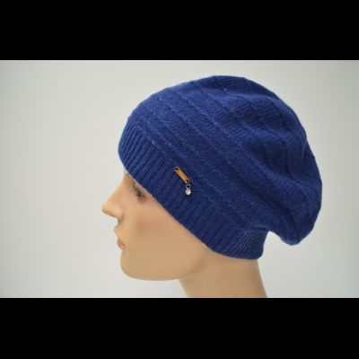 Кашемир берет Vizio синий купить vizionshop