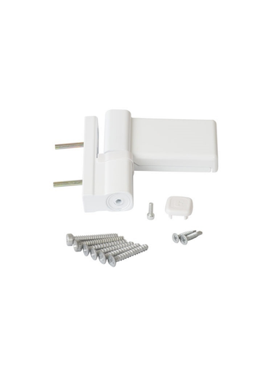 Петля усиленная дверная Elementis K-V, на 120кг., белая