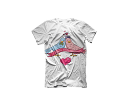 Футболка 3D с полной запечаткой #7 на День влюблённых, 14 февраля