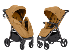 Коляска прогулочная Carrello Bravo CRL-8512 PU Mango Orange (Оранжевый)