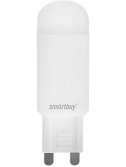 Светодиодная лампа SmartBuy G9 5.5 Вт (тепло-белый цвет)