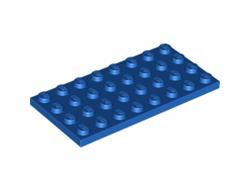 Plate 4 x 8, Blue (3035 / 303523)