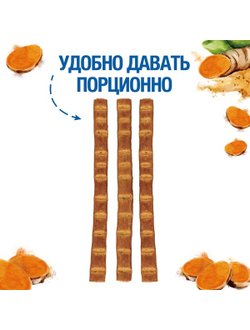 Мягкие палочки Monge Gift Mobility support, для всех пород для поддержки подвижности суставов, форель 45 гр