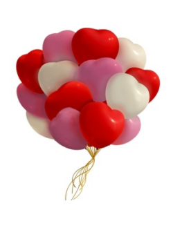 Сердце латекс 16 дюймов