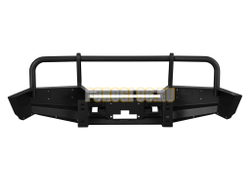 Передний силовой бампер серии Трофи на Mitsubishi Pajero Sport I 2005-2008 (02.002.01)