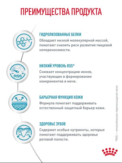 Royal Canin (Роял Канин) Hypoallergenic Small Dog сухой корм для собак мелких пород, 1 кг