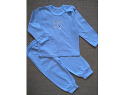 Комплект трикотажный тонкий (пижама), арт.Ф10+ШБ1, р-р: 80