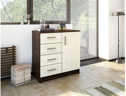 КОМОД К800-1Д (венге, лоредо), 800*830*440