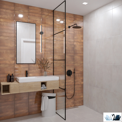 Плитка Azori Artemest 31,5 х 63 см настенная под бетон